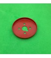 Wheel flange red
