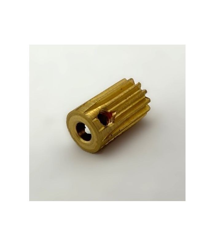 Pinion 13 th L9.5mm brass Pinion 13 th L9.5mm brass
