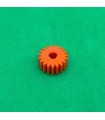 Pinion 19 th 3 sections orange