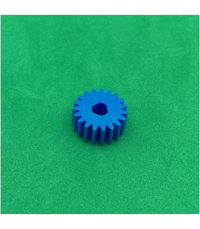 Pinion 19 th 3 sections blue Pinion 19 th 3 sections blue
