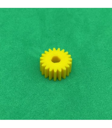 Pinion 19 th 3 sections yellow