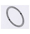 Bande circulaire ø ext. 180 mm bleu