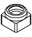 Nut brake 5/32 (pack of 4)