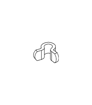 Spring clip metal