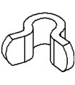Spring clip metal