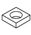 Square nut zn