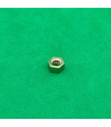 Brass hexagonal nut w.3mm