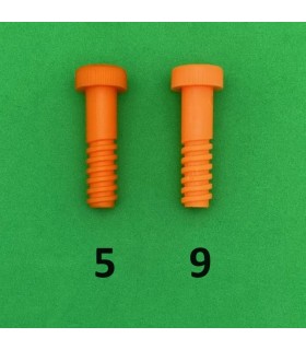 Mj pivot bolt lg 34,64 orange