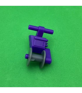 Mj support double handle with pulley purple