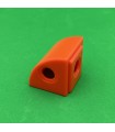 Mj volume quart de rond 1x1 orange fluo