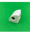 Mj volume quart de rond 1x1 blanc