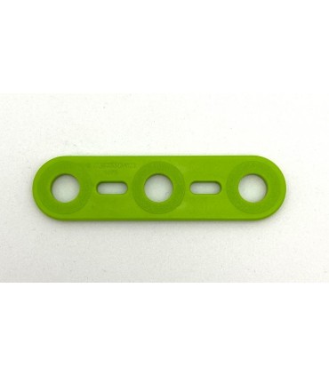 Mj flat strip 3 holes apple green