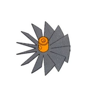 Turbine ø 50 mm
