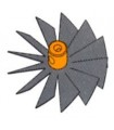 Turbine ø 50 mm