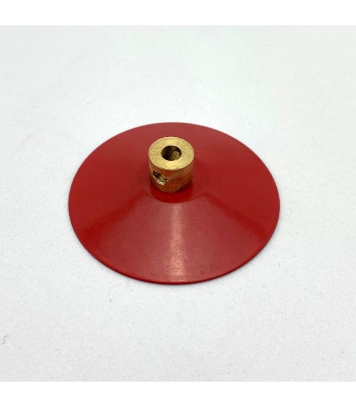Conical disc red with hub