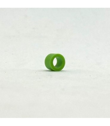 Mini plastic washer spacer green