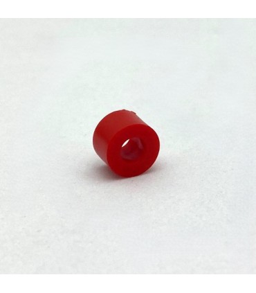 Plastic washer spacer red