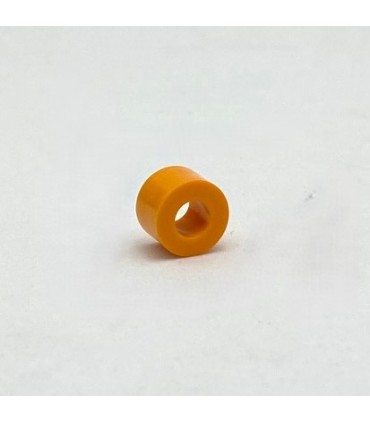 Plastic washer spacer light orange