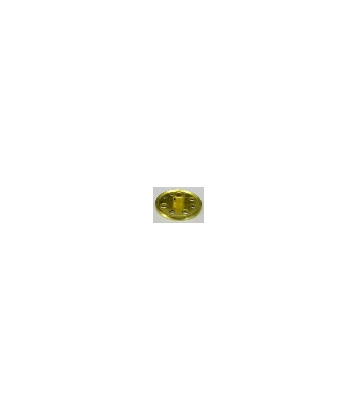 Poulie a moyeu ø 38 mm sertie laiton Poulie a moyeu ø 38 mm sertie laiton
