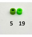 Entretoise vert fluo