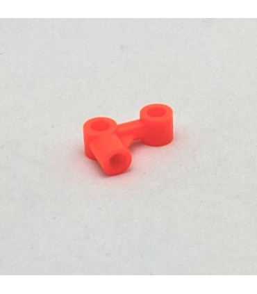 Plastic rocket neon orange