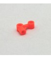 Plastic rocket neon orange