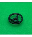 Steering wheel black