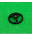 Steering wheel black