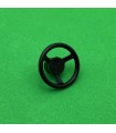Car steering wheel closed hub