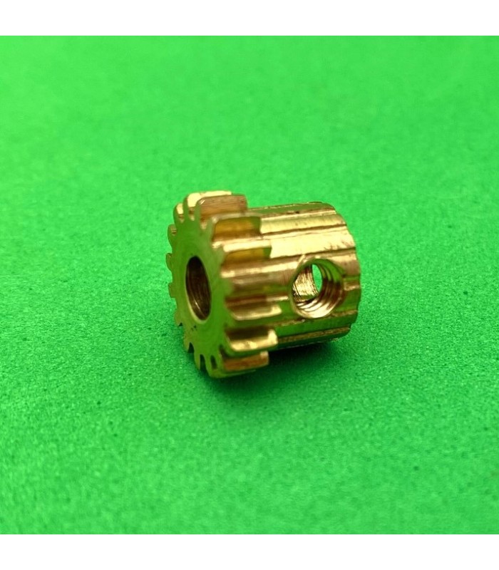 Pignon 15 dents l3mm laiton