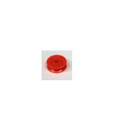 Poulie ø 12 mm orange fluo 3 pans