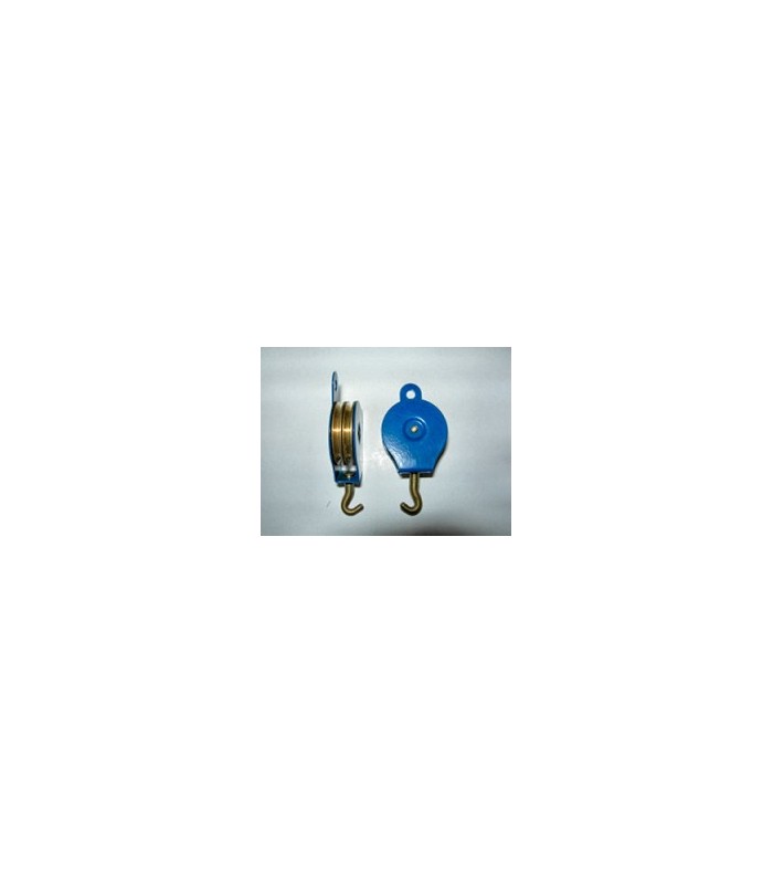 Palan a 2 poulies bleu Palan a 2 poulies bleu