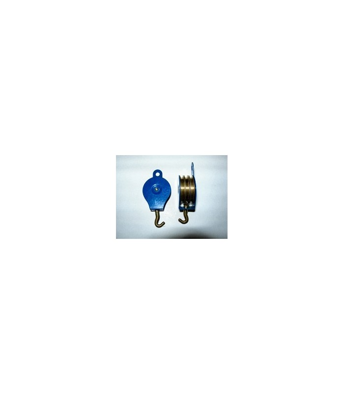Palan a 3 poulies bleu Palan a 3 poulies bleu