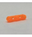 Bande 5 trous épaisse spéciale orange fluo transparent