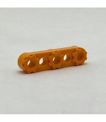Bande 5 trous épaisse spéciale orange clair