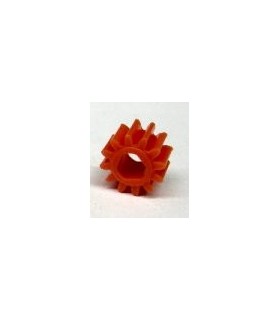 Pignon 12 dents 3 pans orange