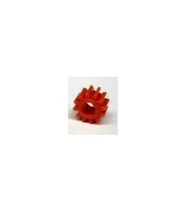 Pignon 12 dents 3 pans orange