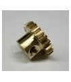 Pignon 22 dents l3mm laiton