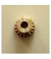 Pignon 18 dents l3mm laiton