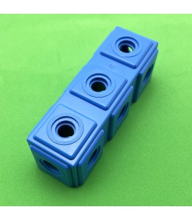 Mj triple cube 3x1 blue