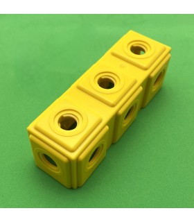Mj triple cube 3x1 yellow