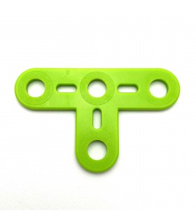 Mj short T-strip 3x2 apple green