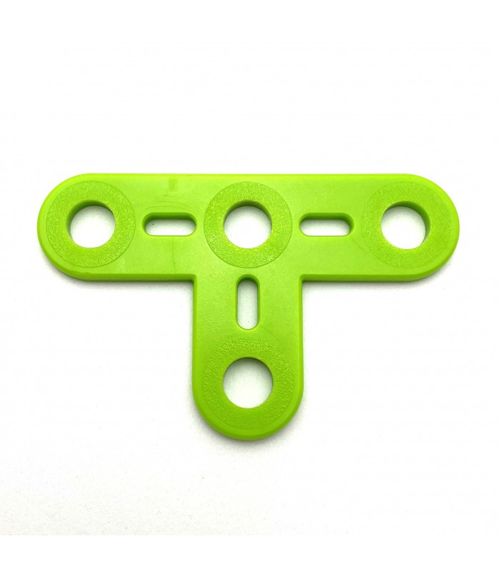Mj short T-strip 3x2 apple green
