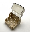 Mj pare-brise fumé + cabine 3 trous beige