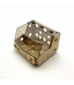 Mj pare-brise fumé + cabine 3 trous beige