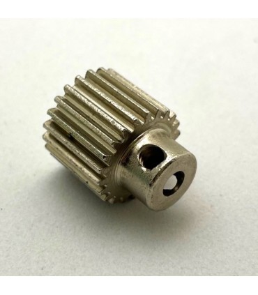 Pignon 22 dents l.13 mm laiton nickelé