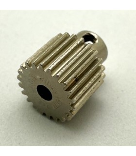 Pignon 22 dents l.13 mm laiton nickelé