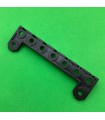 plastic angle girder with lugs 7holes black second hand