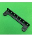 plastic angle girder with lugs 7holes black second hand