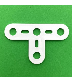Mj short T-strip 3x2 white